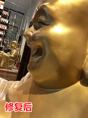 佳恒富都酒店佛像开裂维修