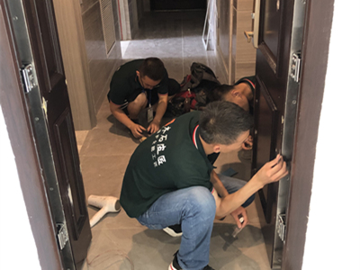 西安防盗门补漆修复